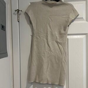 Mini mock neck dress